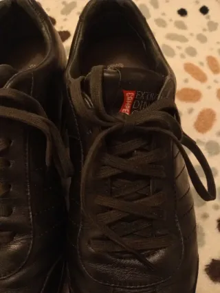 Zapatos Camper Negras Piel