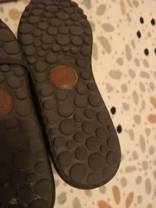 Zapatos Camper Negras Piel