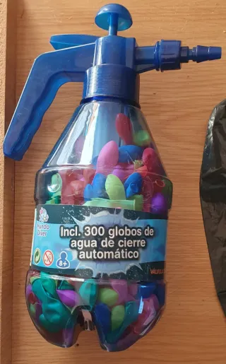 Bomba de agua con 300 globos incluidos