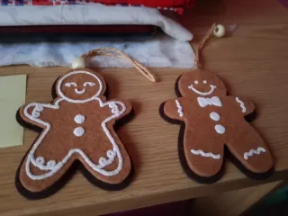 Figuras de Jengibre para Árbol