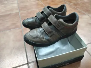 Zapatos Geox Talla 41 Marrones/Grises