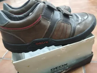 Zapatos Geox Talla 41 Marrones/Grises