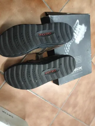 Zapatos Geox Talla 41 Marrones/Grises