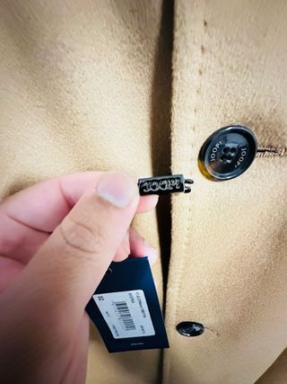 JOOP! Abrigo Maron Clásico Marrón