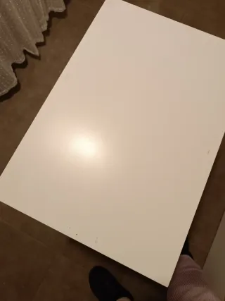 Cajonera Ikea Micke blanca