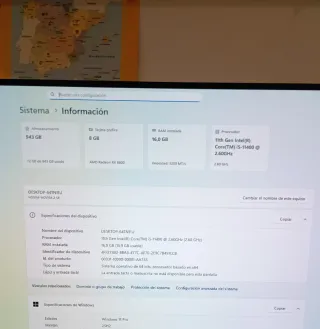 PC I5 11400. XFX RX6600.