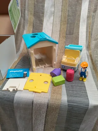 Playmobil Junior 71686 Camión y Garaje