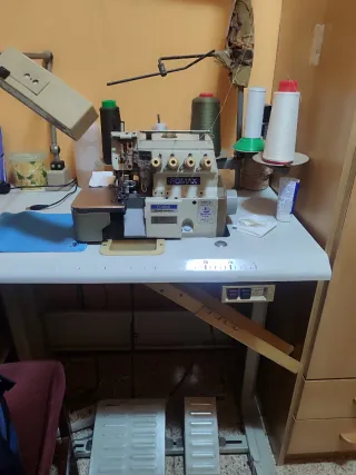 Overlock Industrial Brother 5 Hilos