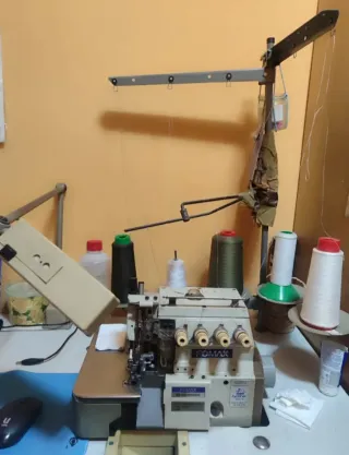 Overlock Industrial Brother 5 Hilos