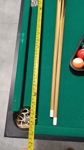 Mesa multijuego: Futbolín, billar, pin pon, jockey