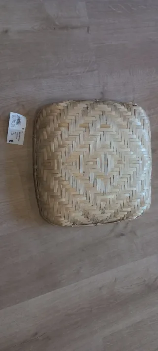 Cestas de mimbre cuadradas (Set de 3)