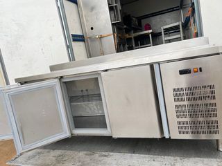 Nevera Baja Mostrador Acero Inoxidable