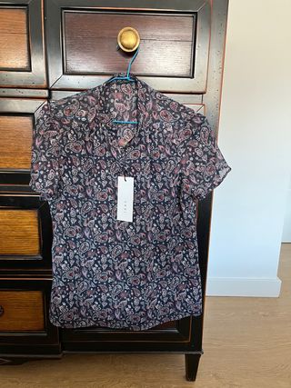 Blusa IKKS Estampada Talla M