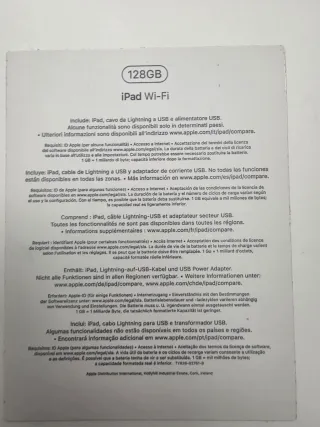 iPad 2017 Wi-Fi 128 GB – Impecable