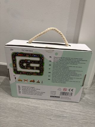 Puzzle Suelo Carreteras Infantil