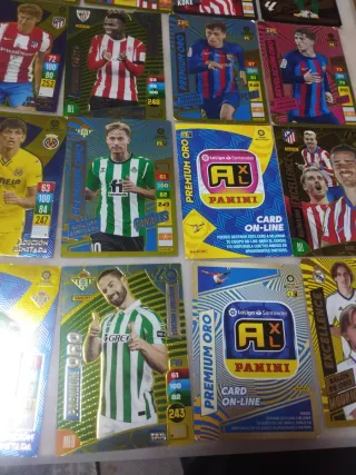 Cromos de fútbol Panini ADRENALYM XL
