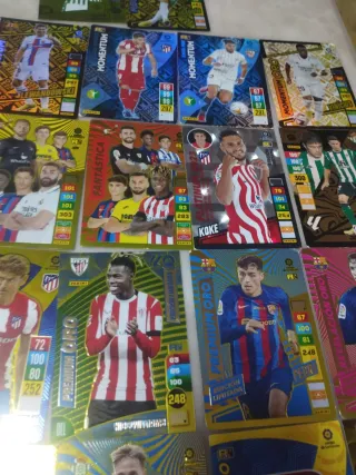 Cromos de fútbol Panini ADRENALYM XL