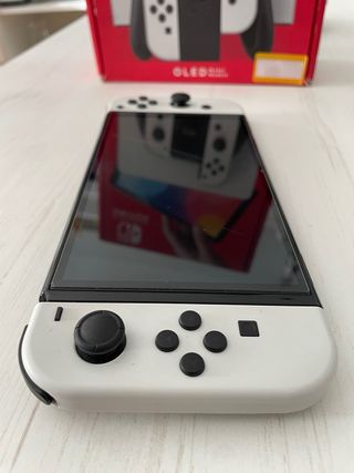 Nintendo Switch OLED Blanca