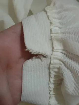 Cancán de niña blanco cintura 25,largo 81