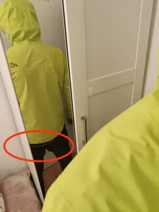 Chaqueta impermeable XXL | Chubasquero