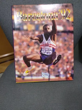 Libro de los juegos olimpicos Barcelona
