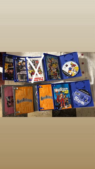 Pack 7 juegos PlayStation 2
