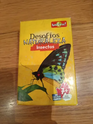 Juegos cartas Desafíos de la naturaleza. Bioviva