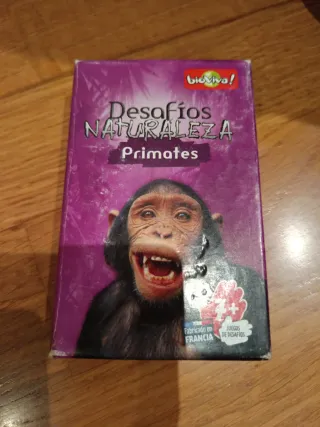 Juegos cartas Desafíos de la naturaleza. Bioviva