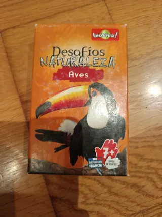 Juegos cartas Desafíos de la naturaleza. Bioviva