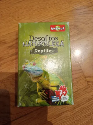 Juegos cartas Desafíos de la naturaleza. Bioviva