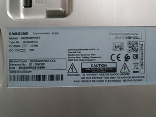 Televisor QLED Samsung Smart 138cm 55" 4K UHD