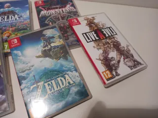 Cajas vacías Nintendo Switch (5 unidades)