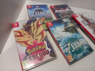 Cajas vacías Nintendo Switch (5 unidades)