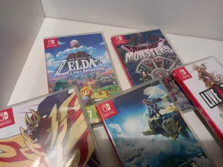 Cajas vacías Nintendo Switch (5 unidades)