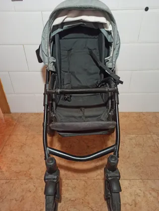 Carrito de bebé Vizaro con capazo y sillita