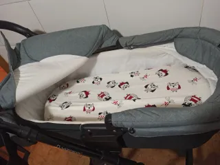 Carrito de bebé Vizaro con capazo y sillita