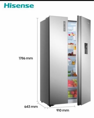Frigorífico Hisense Americano RS677N4WCD