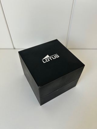 Reloj Lotus de acero esfera azul