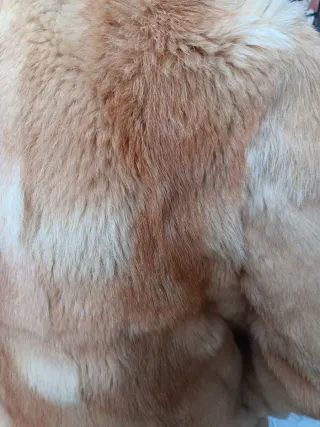 Abrigo de pelo natural