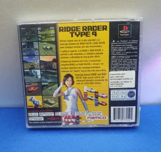 JUEGO PS1 PSX RIDGE RACER TYPE 4 PAL ESP