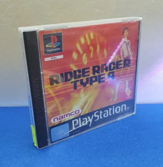 JUEGO PS1 PSX RIDGE RACER TYPE 4 PAL ESP