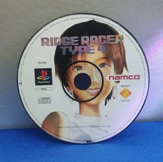JUEGO PS1 PSX RIDGE RACER TYPE 4 PAL ESP