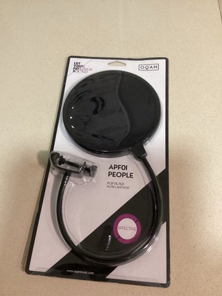 Micrófono Alpha Audio MIC Studio L Negro Dorado