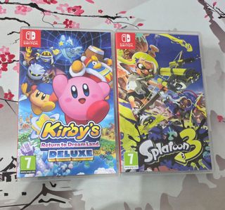 Kirby Return to Dream Land Deluxe y Splatoon 3