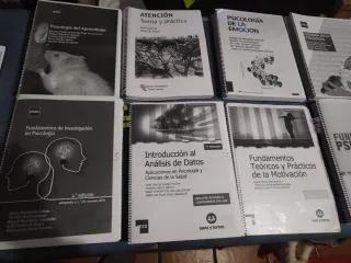 Libros 1° año psicología UNED