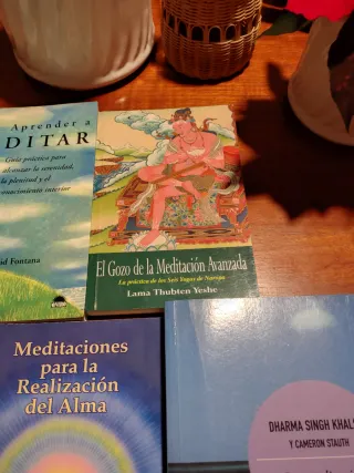 Pack Libros de meditación.
