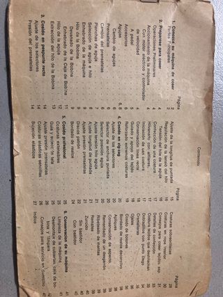 Máquina de coser Singer 258