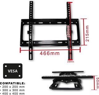 SOPORTE TV FIJO INCLINABLE 26-55" NUEVO
