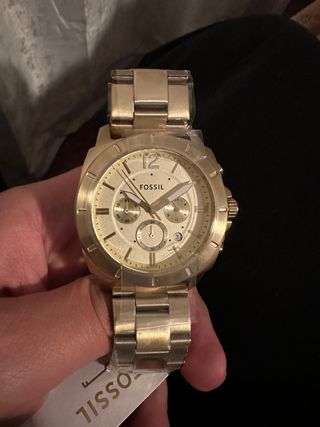 Reloj Fossil Dorado nuevo