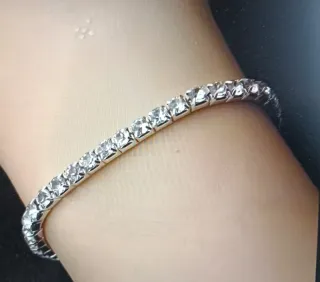 N. 2 Bracciali Tennis Elasticizzati. Nuovi.